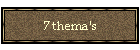 7 thema's